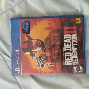 Never been open. PS4 Red Dead redemption 2